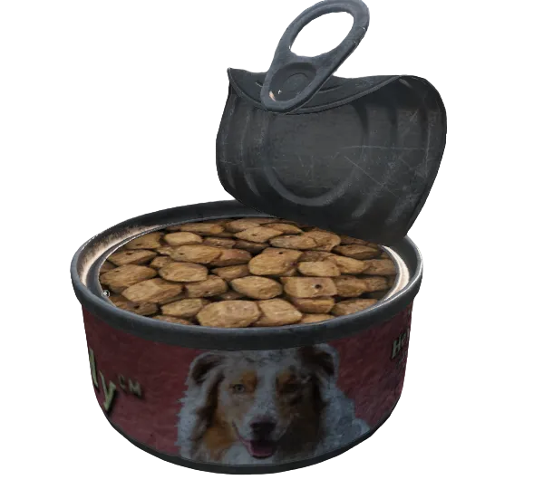 Dog Food Can Opened