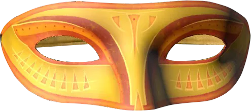 Eye Mask Yellow