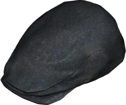 Flat Cap Black