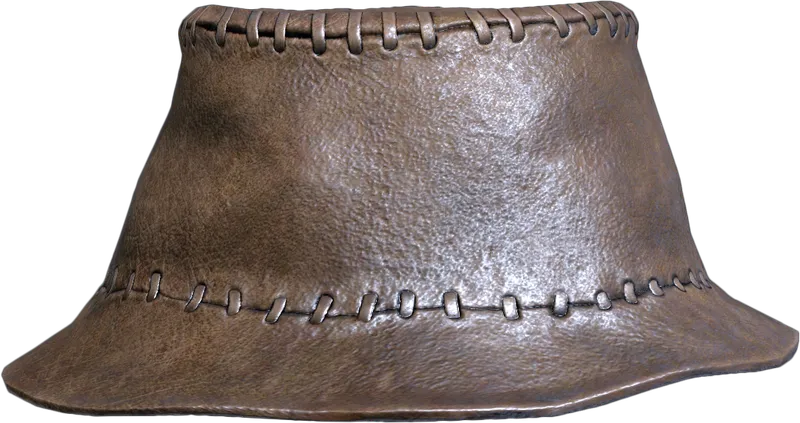 Leather Hat Brown