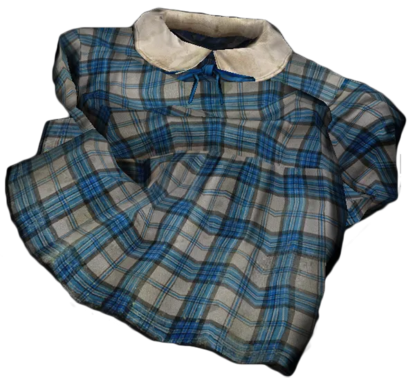Mini Dress Blue Checker