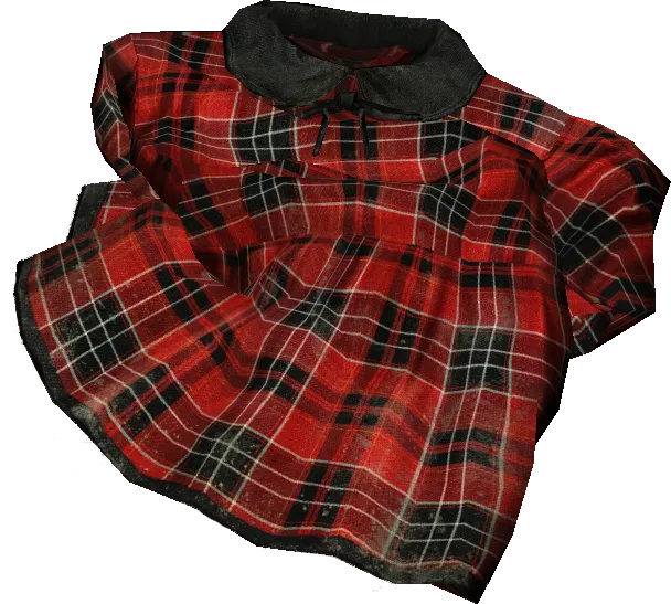 Mini Dress Red Checker