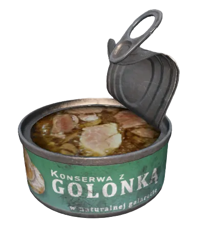 Pork Can Opened
