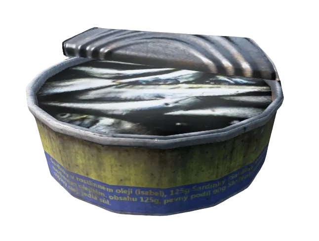 Sardines Can Opened