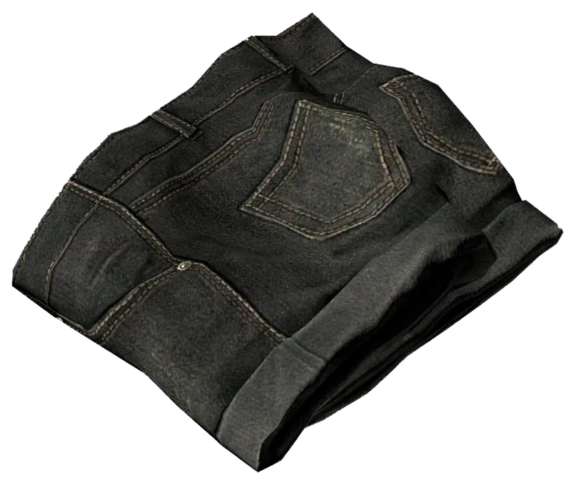 Short Jeans Black
