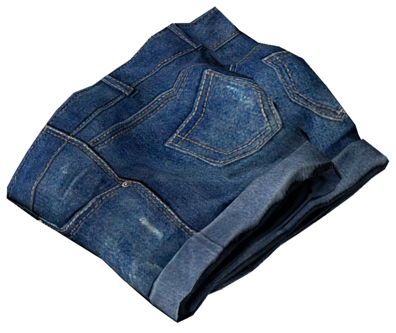 Short Jeans Dark Blue