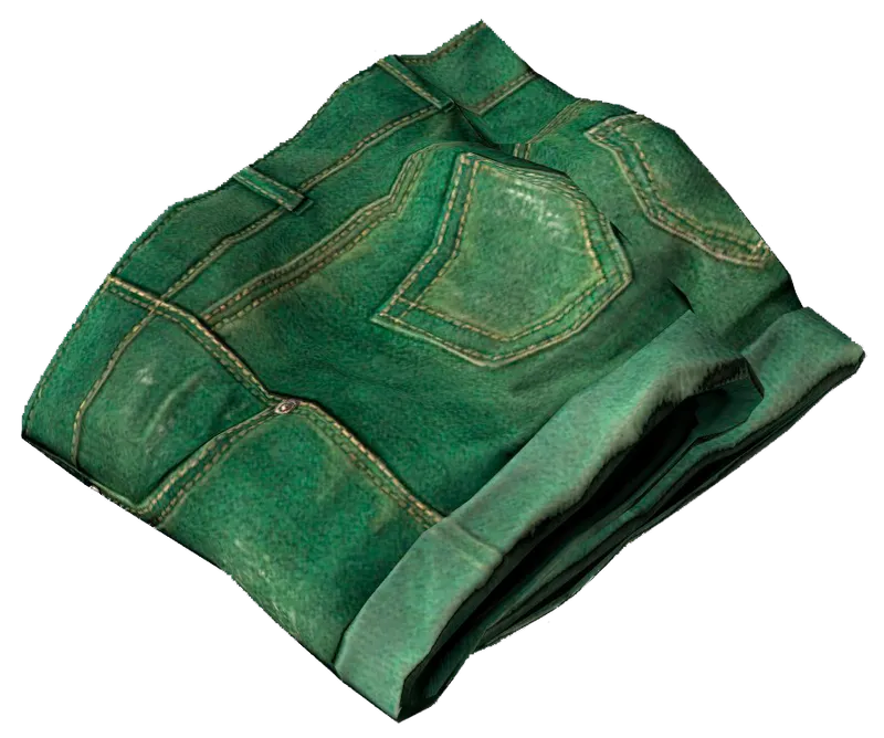 Short Jeans Green