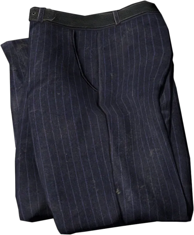 Slacks Pants Blue