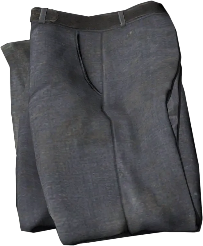 Slacks Pants Dark Grey