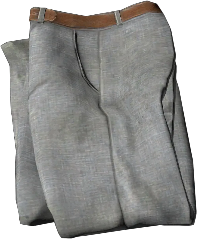 Slacks Pants Light Grey